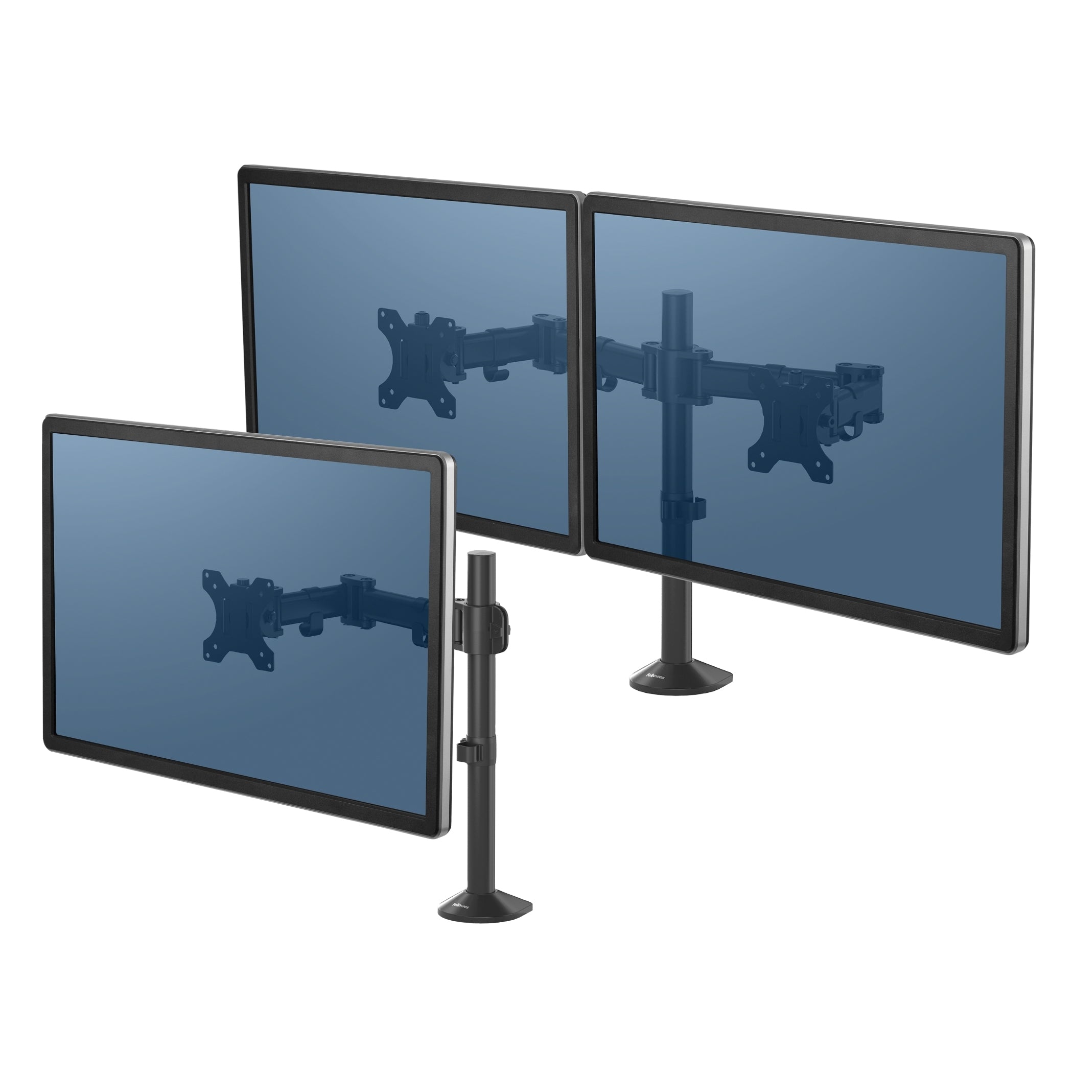Fellowes Monitorarm Reflex Dubbel