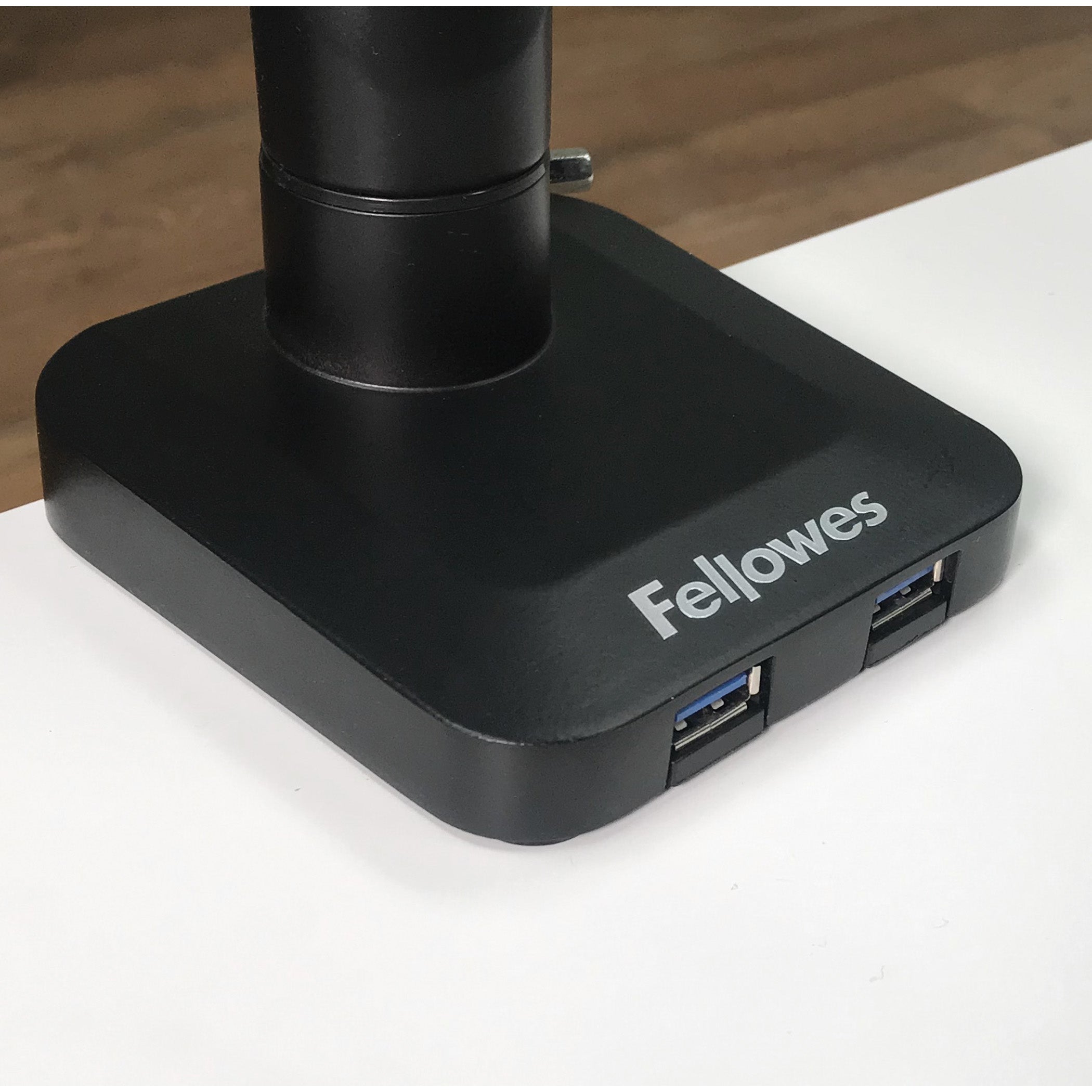 Fellowes Monitorarm Platinum Gas Dubbel