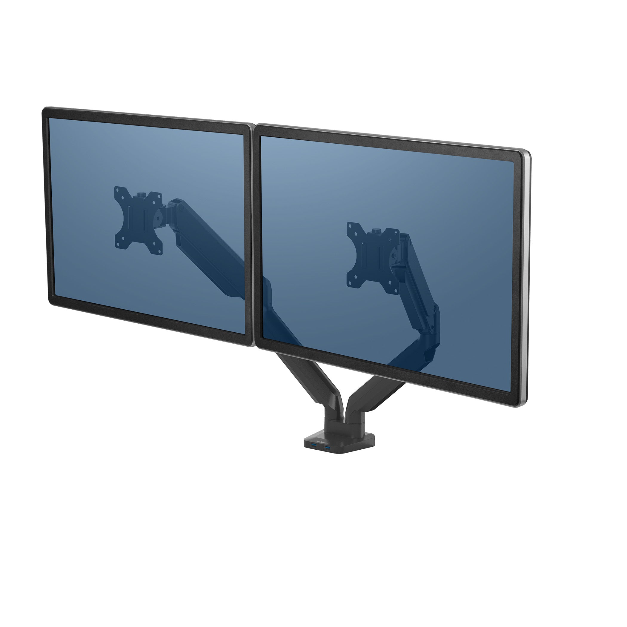 Fellowes Monitorarm Platinum Gas Dubbel