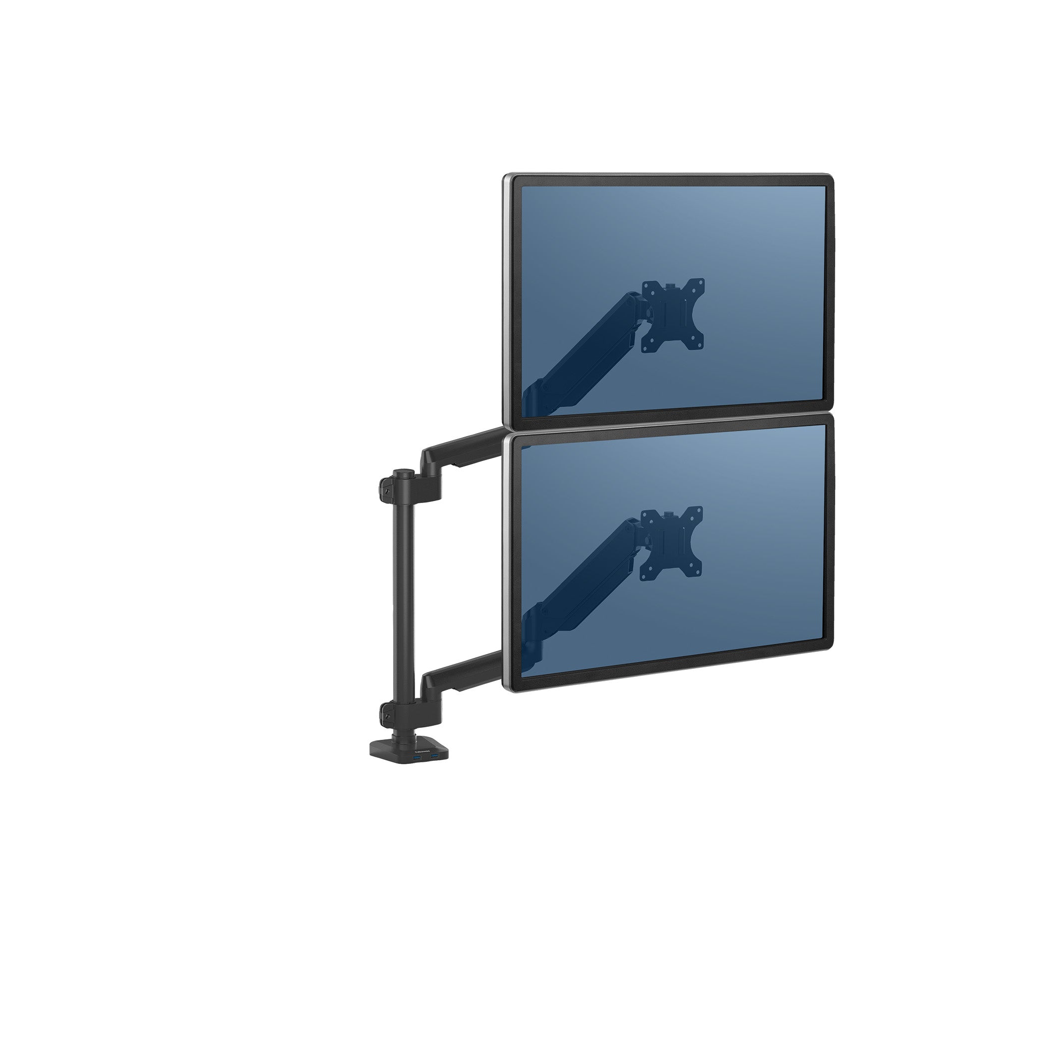 Fellowes Monitorarm Platinum Gas Staplad Dubbel
