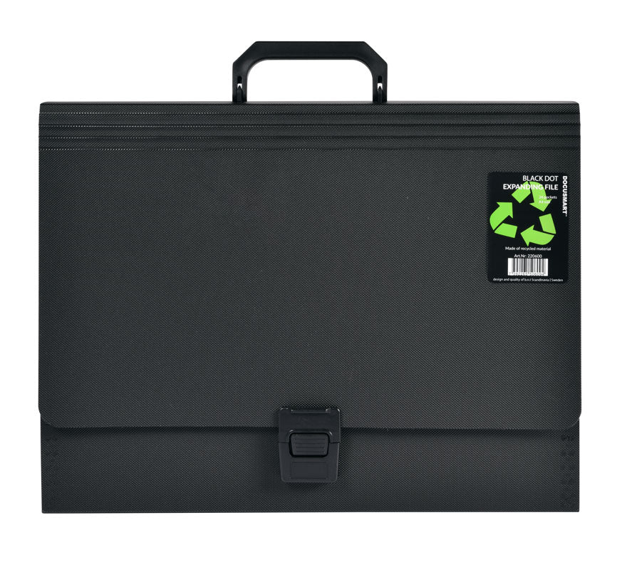 Docusmart Hemarkiv 24 Flikar Svart