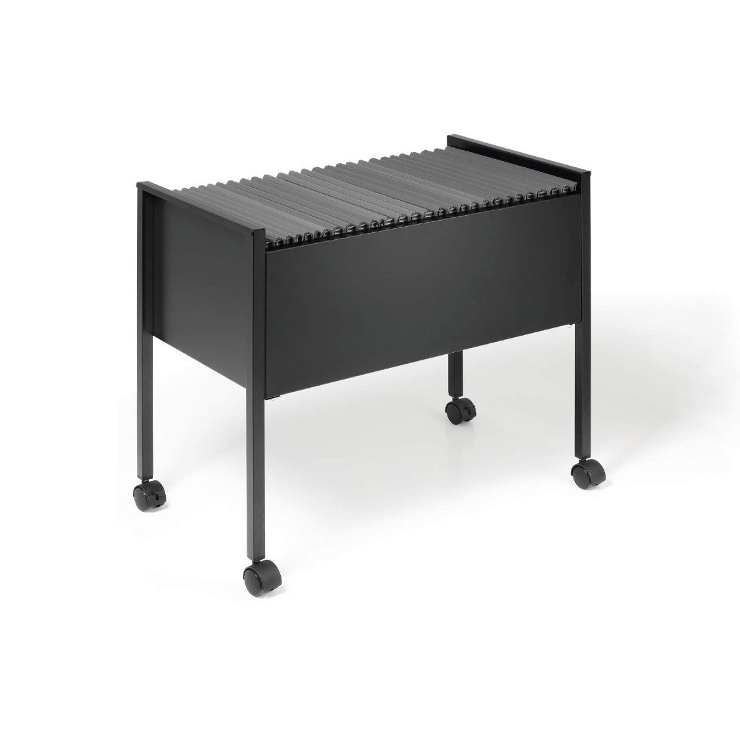 Durable Hängmappsvagn Economy svart, 80st A4, 368x592x655mm