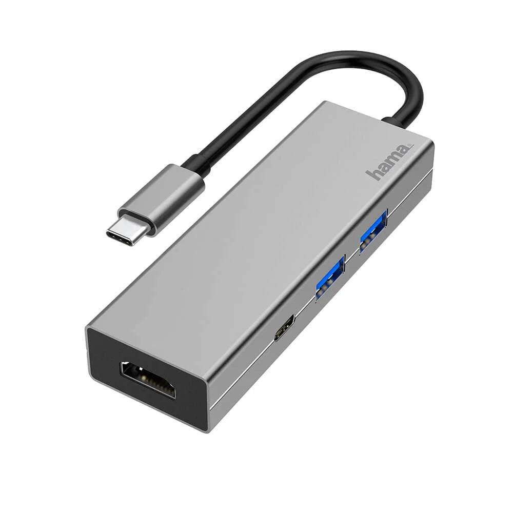 Hama USB-C Hub 4 portar HDMI