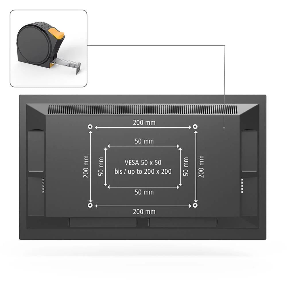 Hama Fixed Väggfäste för TV 19–46" Svart