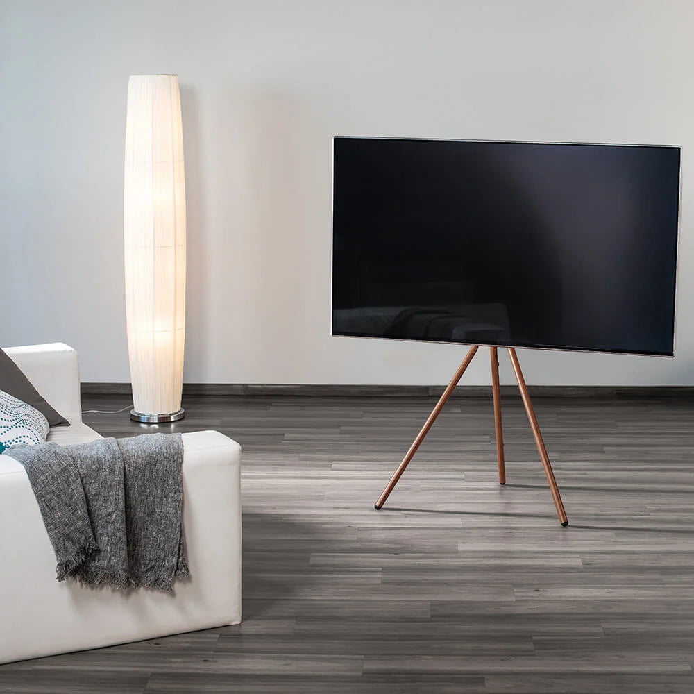 Hama TV-stativ Design 37-75" Valnöt