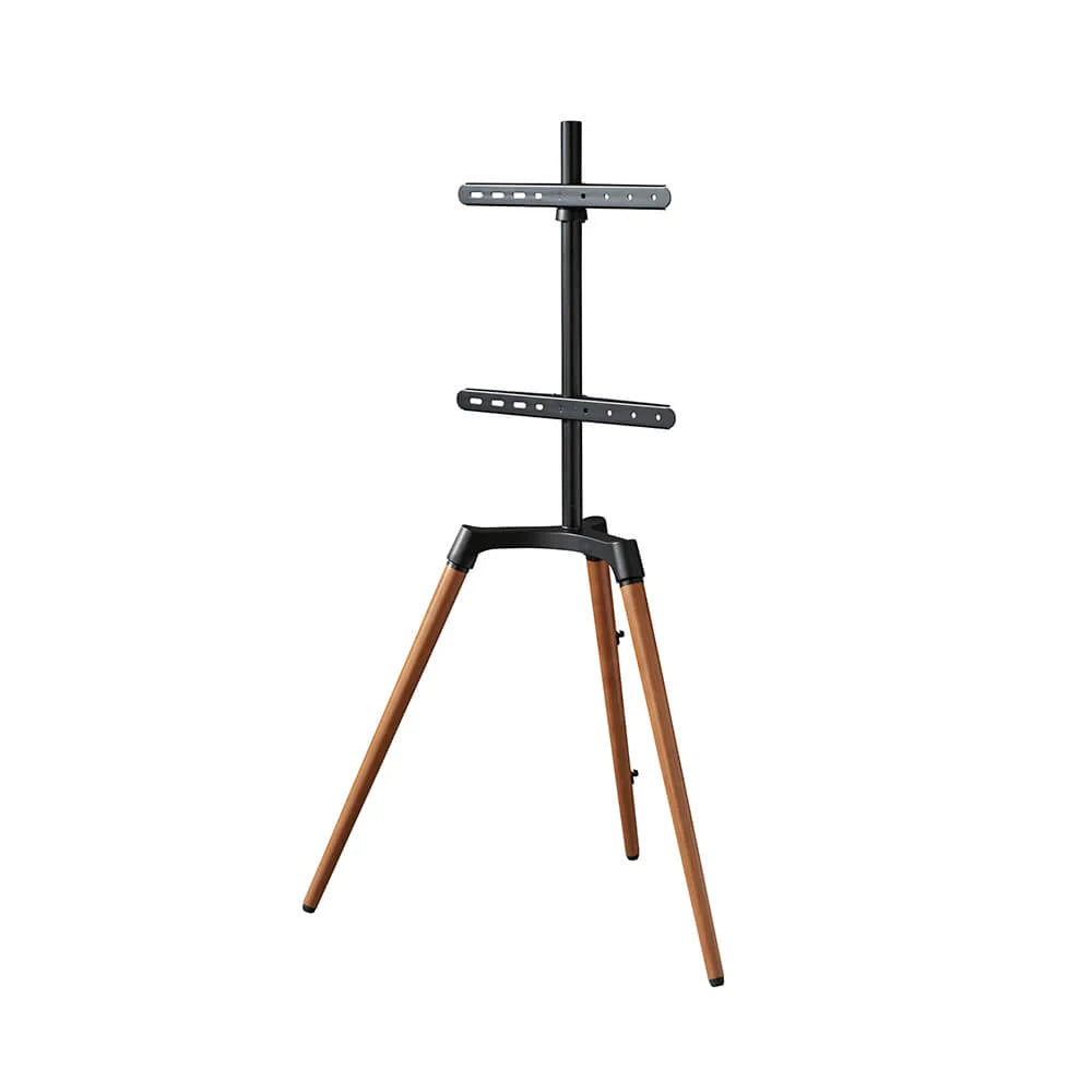 Hama TV-Golvstativ Design 32–65" Bokträ