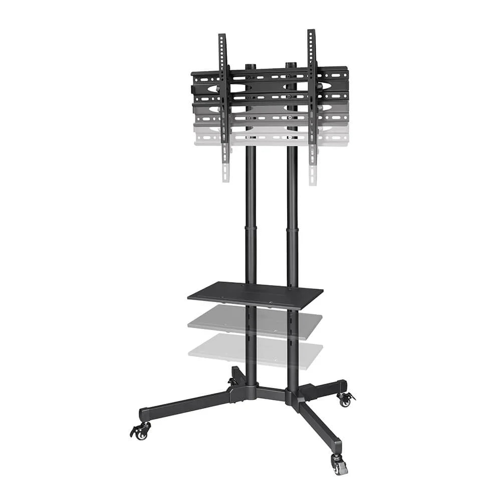 Hama TV-stativ med Hjul 32–75" Svart