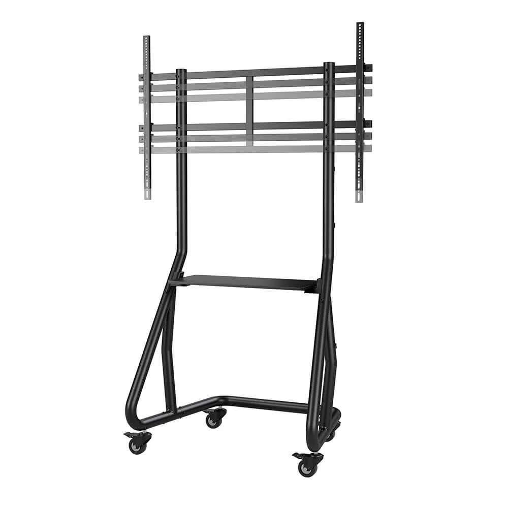 Hama TV-stativ med Hjul 49–100" Svart