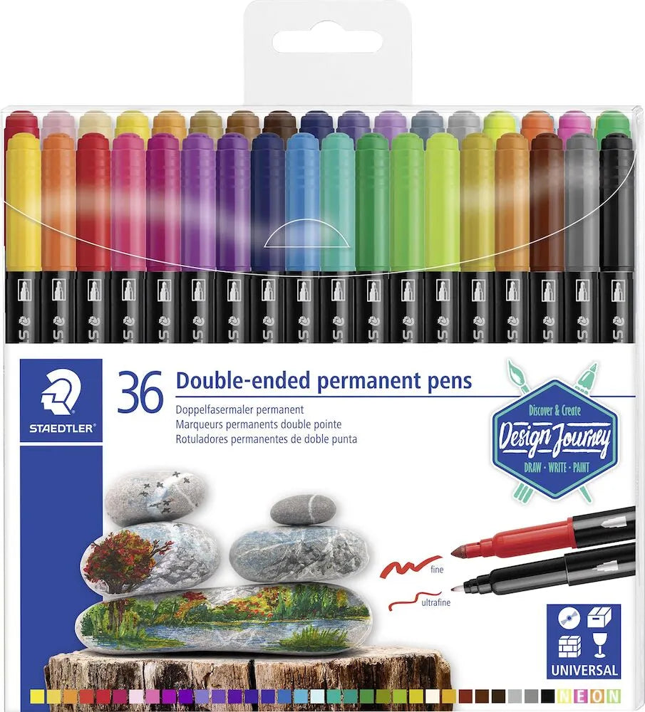 Staedtler Märkpenna Duo 36/fp