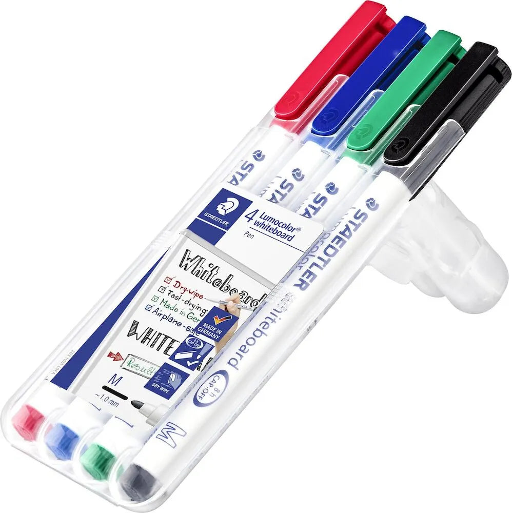 Staedtler Whiteboardpennor Lumocolor 301 4/fp