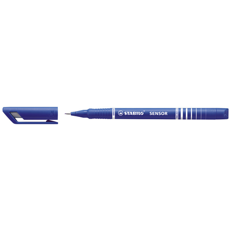 Stabilo Fiberpenna Sensor Blå 0,3mm 10/fp
