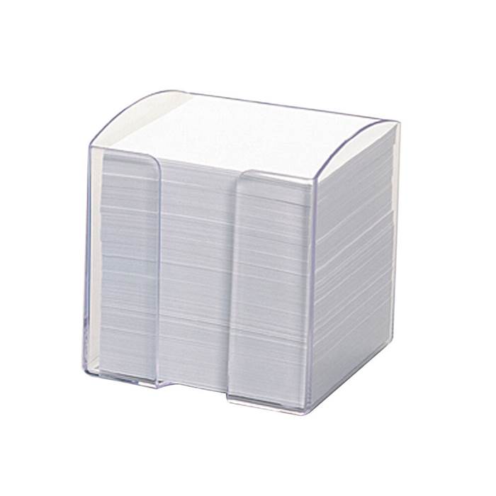 Blockkub 10x10x10cm Transparent