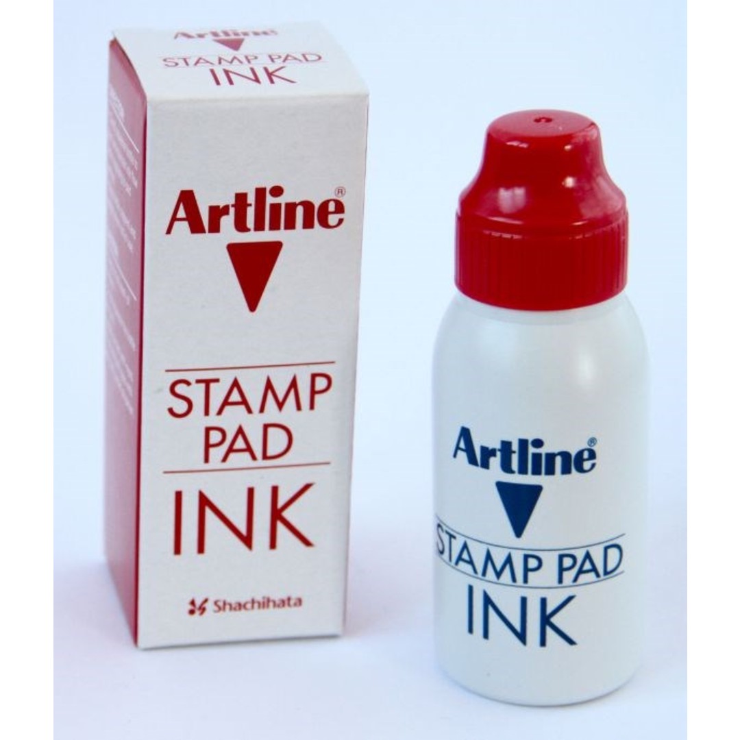 Artline Stämpelfärg ESA-2N Röd 50ml