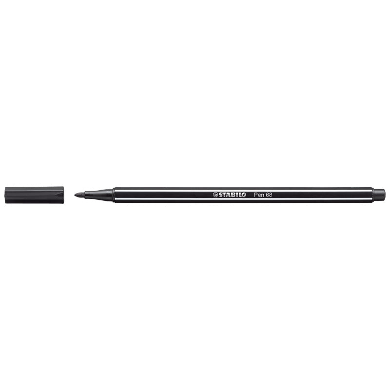 Stabilo Fineliner Pen 68 Svart 1,0mm 10/fp