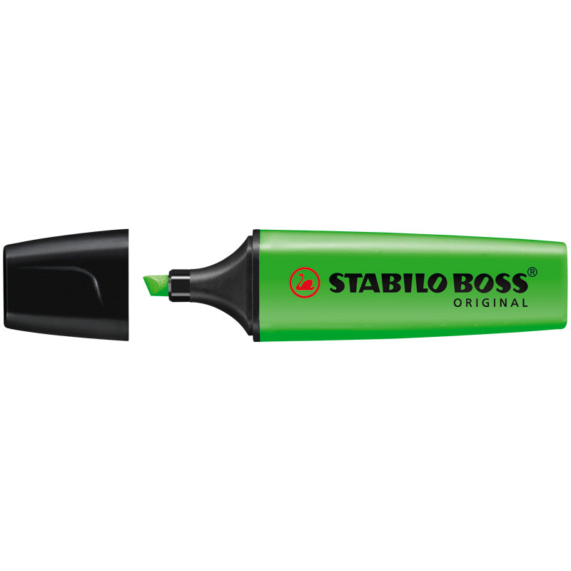 STABILO Överstrykningspenna Boss Original Grön 10/fp