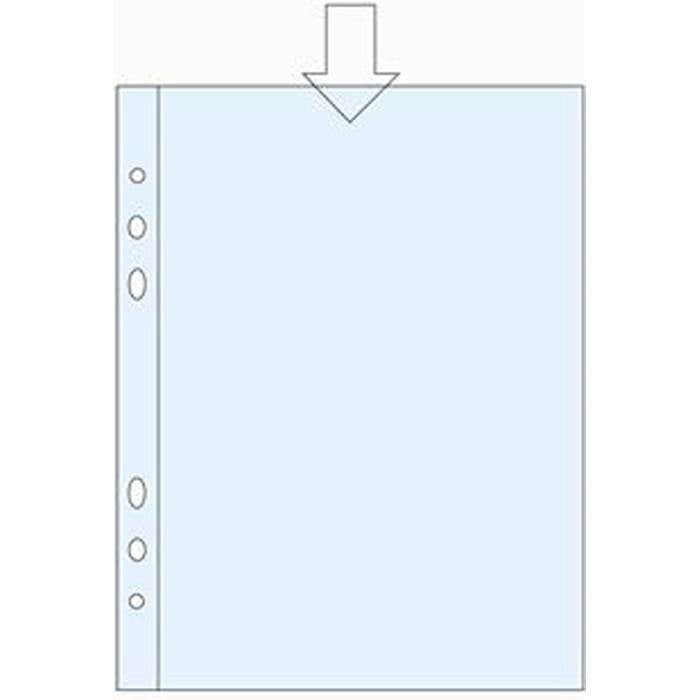 Plastficka A5 PP präglad 0.09mm 100/fp
