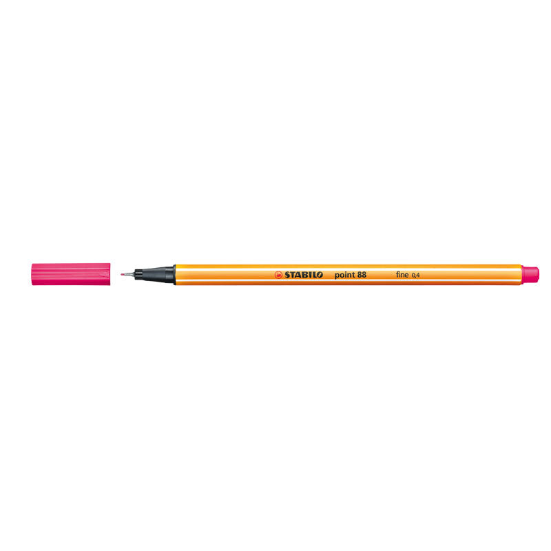 Stabilo Fineliner Penna Point 88 Rosa 0,4mm 10/fp