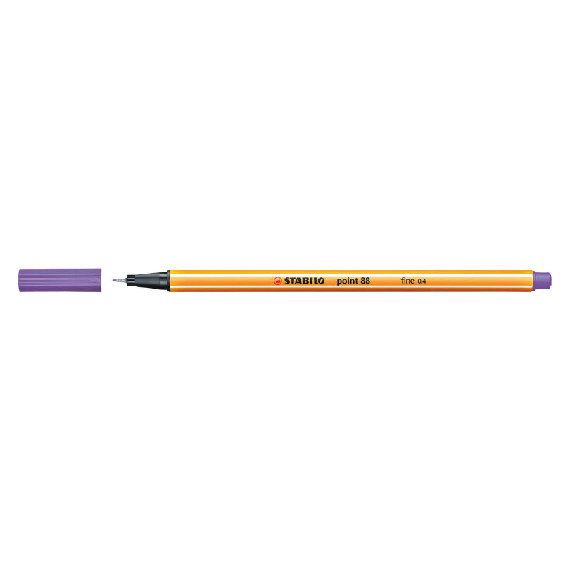 Stabilo Fineliner Penna Point 88 Violett 0,4mm 10/fp