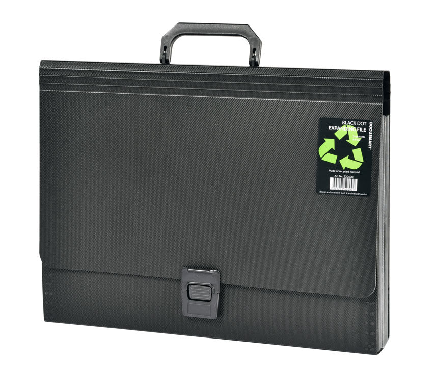 Docusmart Hemarkiv 24 Flikar Svart