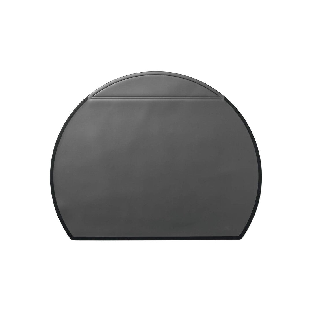 Durable Skrivunderlägg Oval Plus Svart 65x52cm