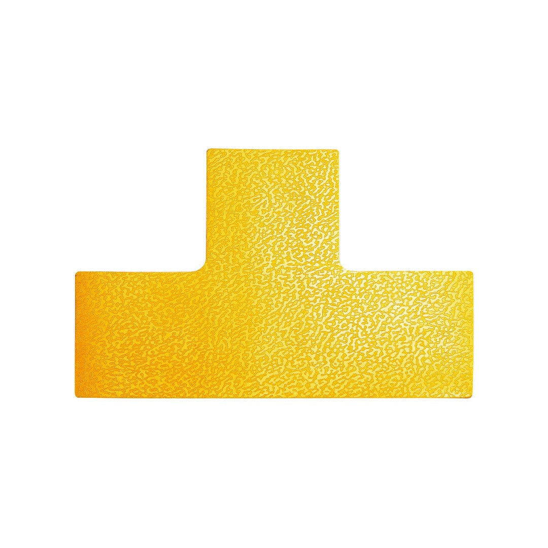 Durable Golvmarkering T-form Gul 10/fp