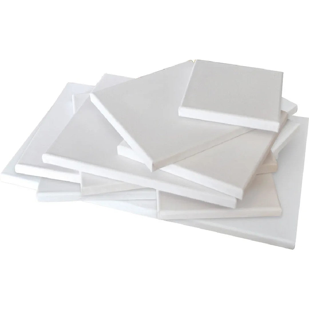 Playbox Målarduk Vit 15x15cm 10/fp