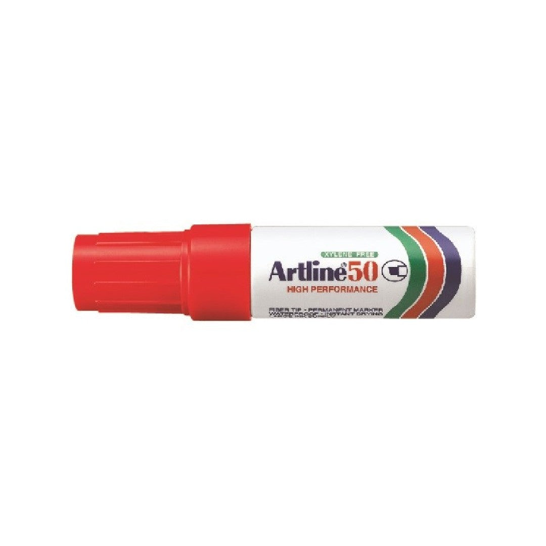 Artline Märkpenna 50 Pocket Röd 6.0mm 12/fp
