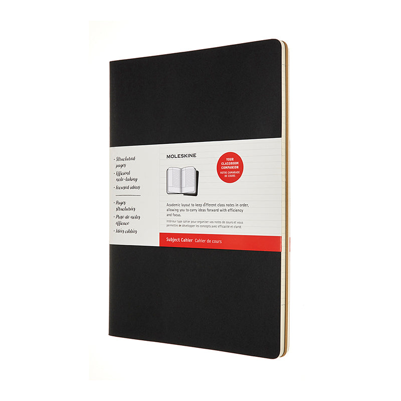 Moleskine Cahier Anteckningsbok A4 Svart/Brun 2/fp