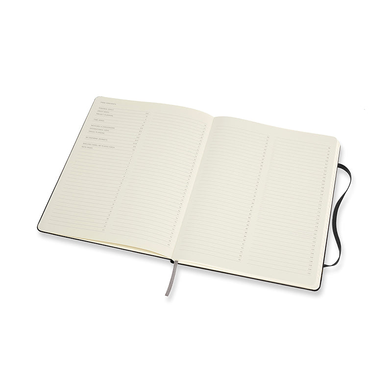 Moleskine Pro Hard Linjerad XL Svart