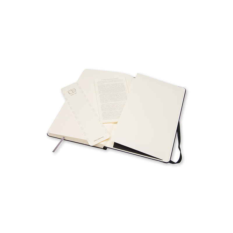 Moleskine Anteckningsbok Art Music Large Svart