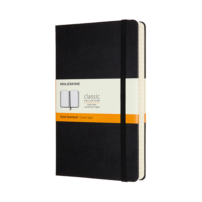 Moleskine Classic Anteckningsbok Hard Cover Expanded Svart Linjerad