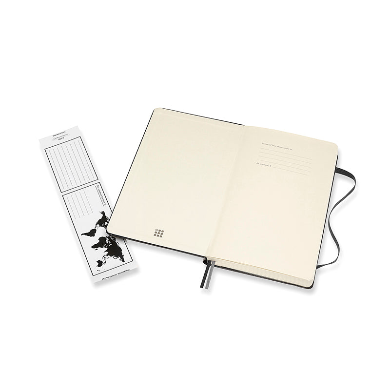 Moleskine Classic Anteckningsbok Hard Cover Svart Large Rutat