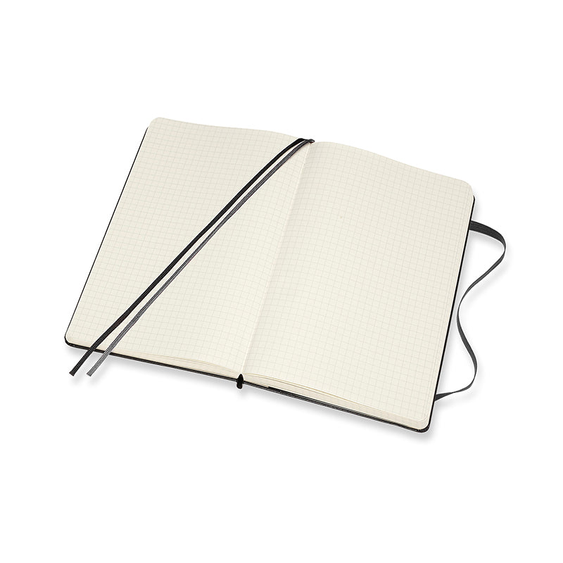 Moleskine Classic Anteckningsbok Hard Cover Svart Large Rutat