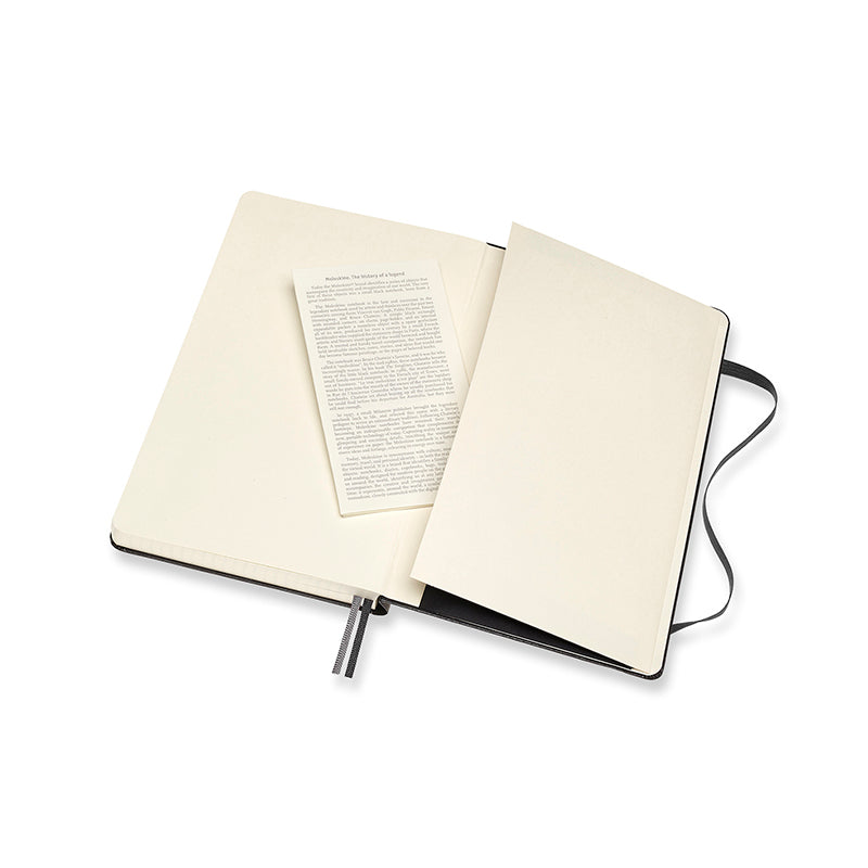 Moleskine Classic Anteckningsbok Hard Cover Svart Large Rutat