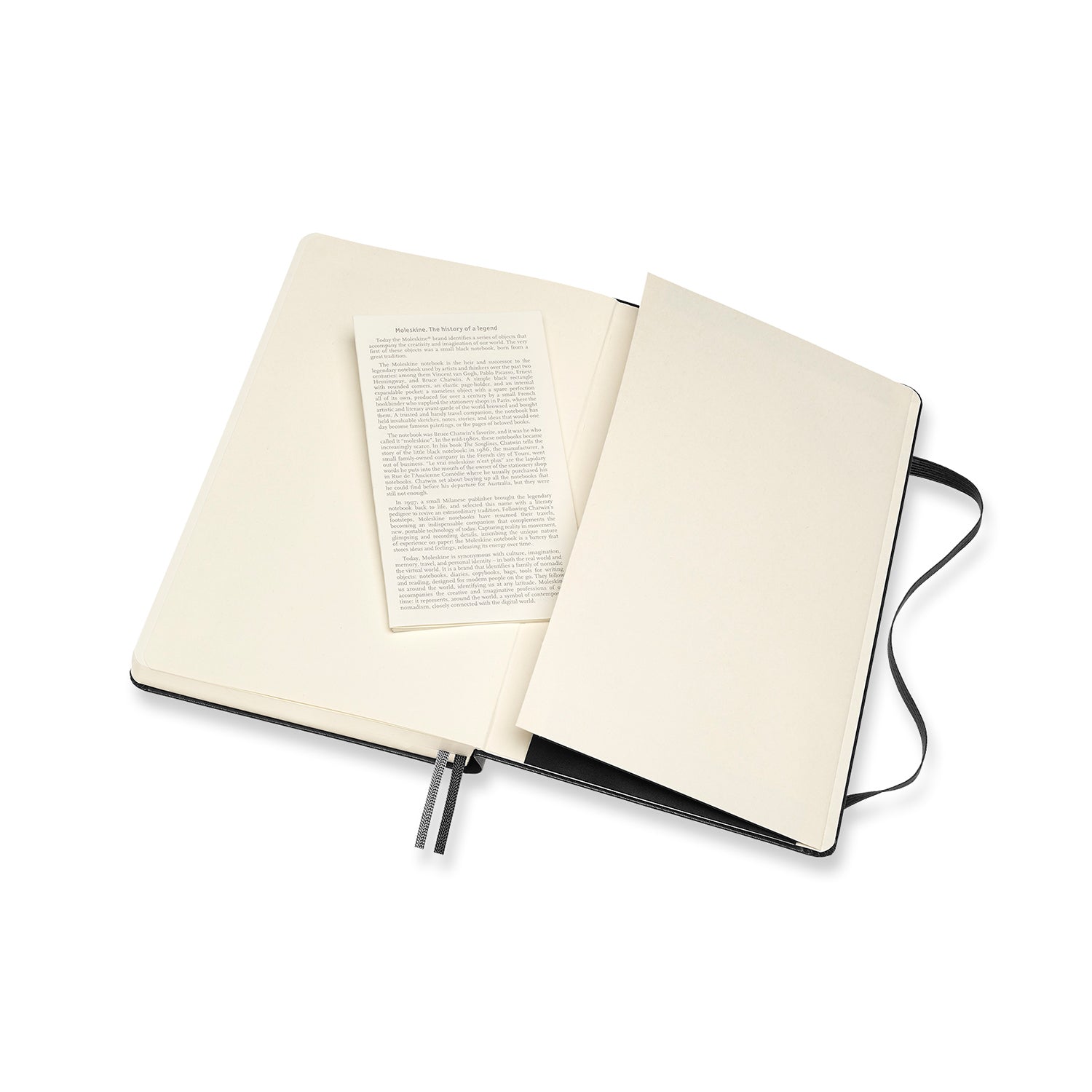 Moleskine Classic Hard Cover Anteckningsbok Dot Svart Large Expanded