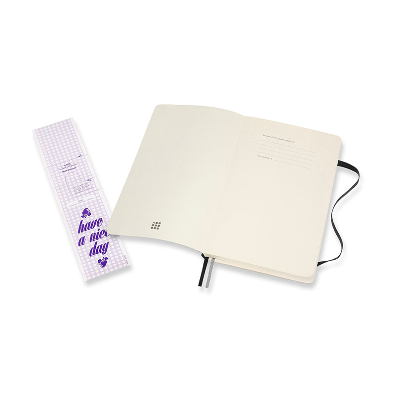Moleskine Classic Anteckningsbok Soft Cover Expanded Svart Linjerad