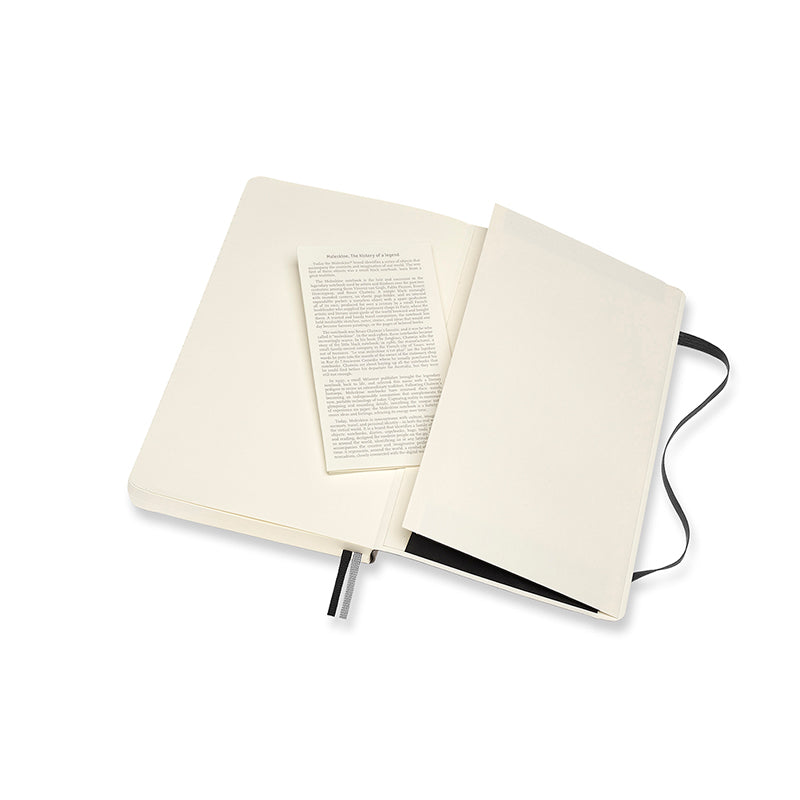 Moleskine Classic Anteckningsbok Soft Cover Expanded Svart Linjerad