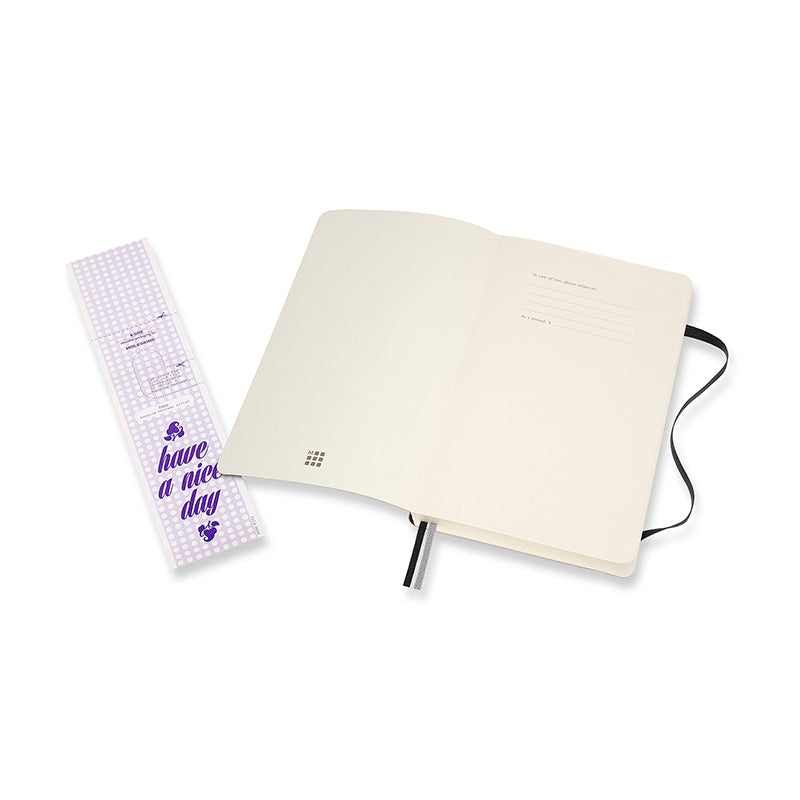 Moleskine Classic Anteckningsbok Soft Cover Expanded Svart Olinjerad