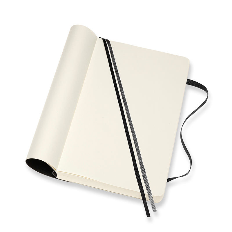 Moleskine Classic Anteckningsbok Soft Cover Expanded Svart Olinjerad