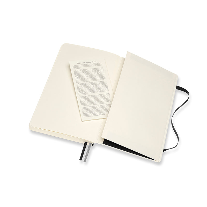 Moleskine Classic Anteckningsbok Soft Cover Expanded Svart Olinjerad
