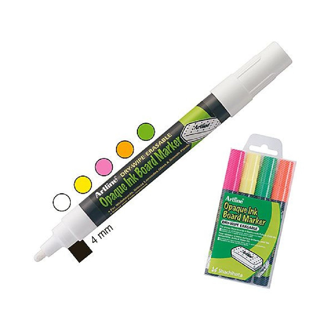 Artline Board Marker Opaque Ink 2,0mm 4/fp
