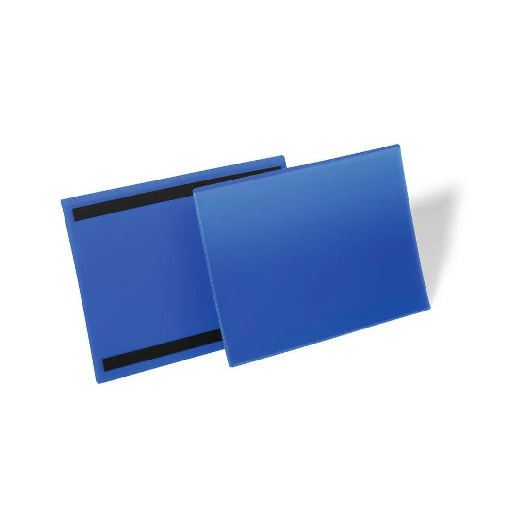 Durable Lagerficka A4L magnetisk Blå 50/fp