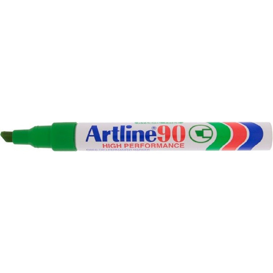 Artline Märkpenna 90 Skuren Grön 2–5mm 12/fp