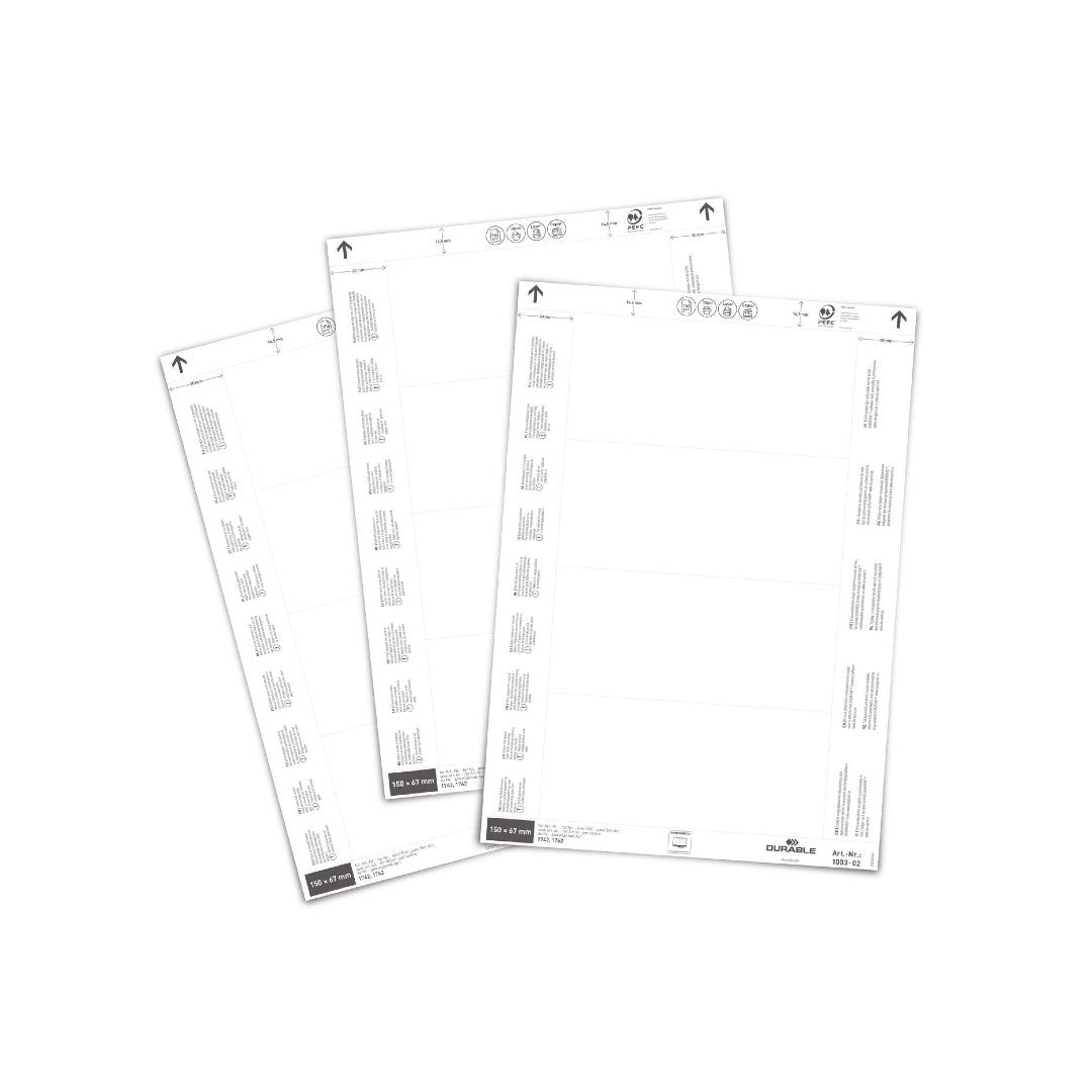 Durable Instick Logistikfickor 150x67 240/fp