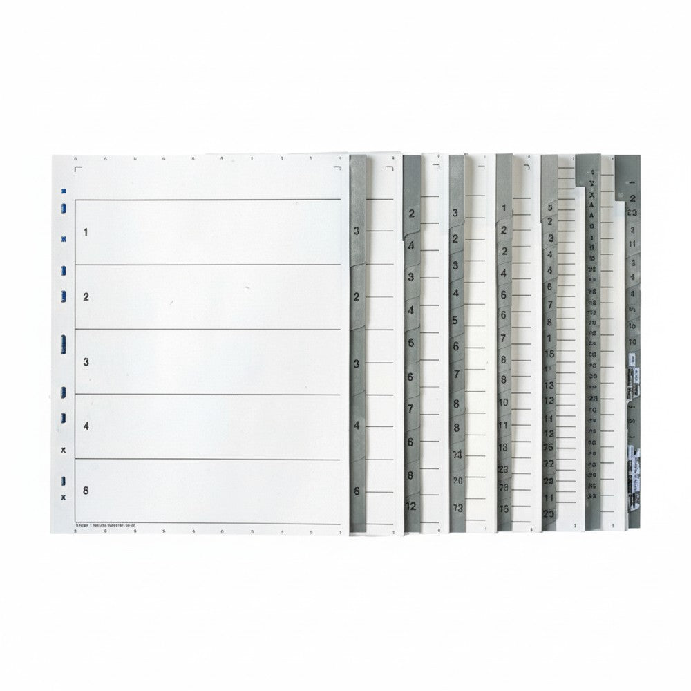 Systemregister A4+ 1-10