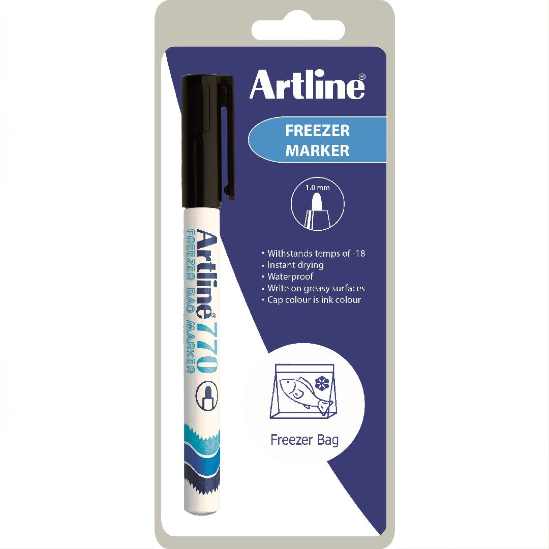 Artline 770 Frysmärkpenna 1,0mm 1-blister Svart