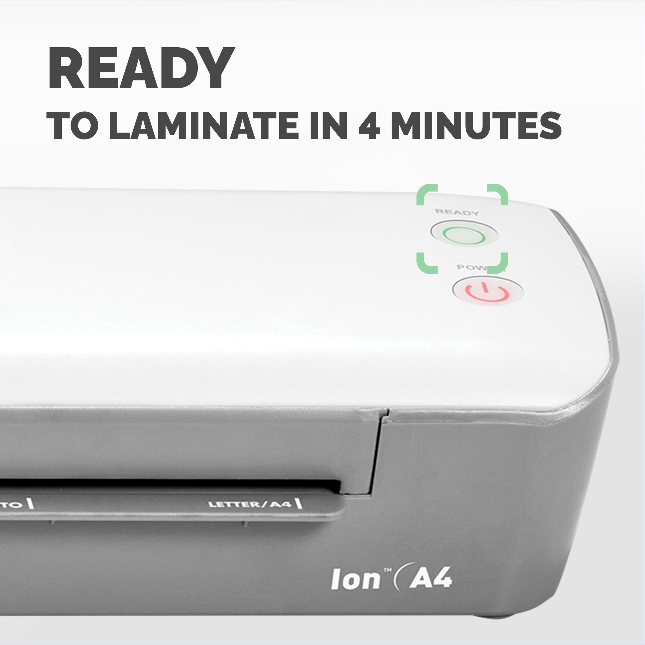 Fellowes Lamineringsmaskin Ion A4 Vit/Grå