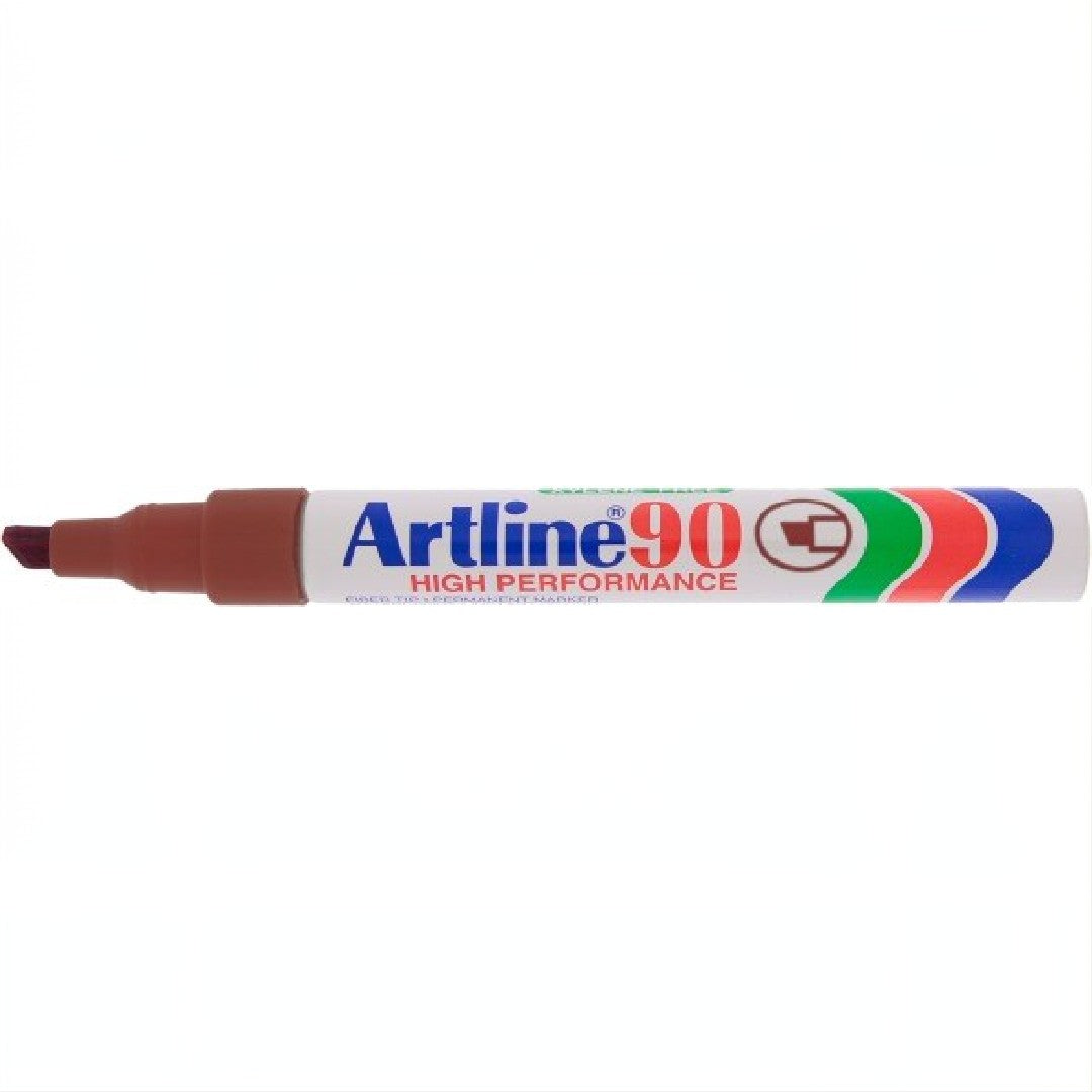 Artline Märkpenna 90 Skuren Brun 2–5mm 12/fp