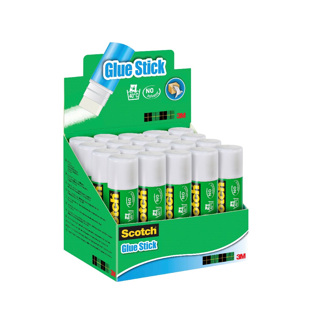 Scotch Limstift Permanent Transparent 21g 20/fp