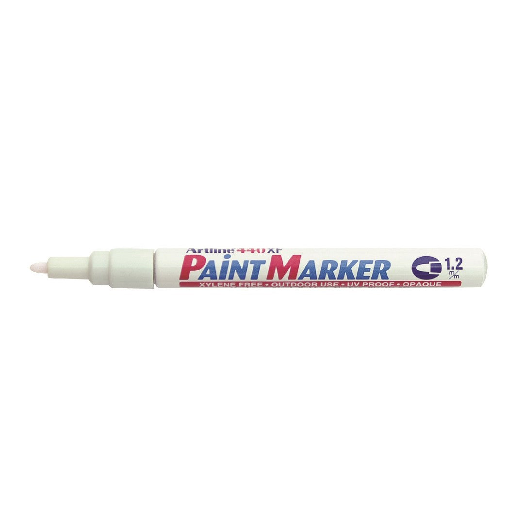 Artline Märkpenna 440XF Paint Rund Spets Vit